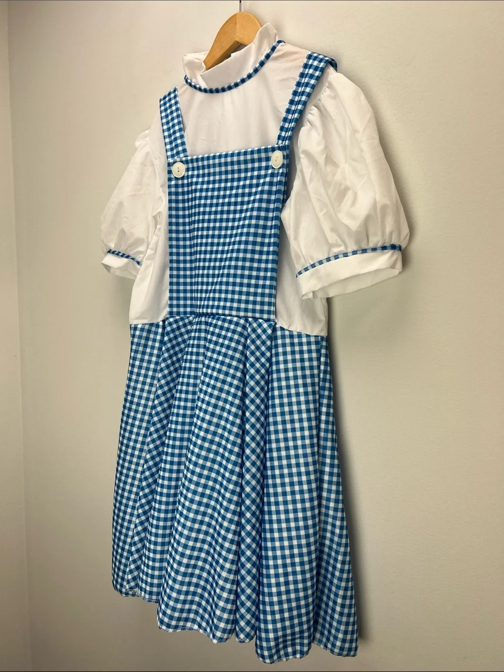 Rubies Dorothy Wizard of Oz Costume Dress Girls Large Blue Gingham Classic